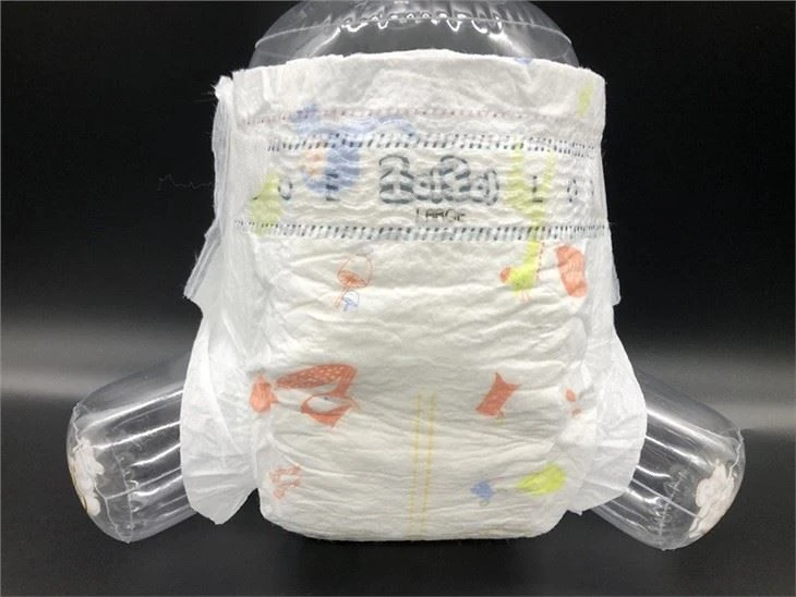 Natural Diapers With Colorful Side Tape