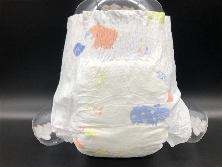 Natural Diapers With Colorful Side Tape