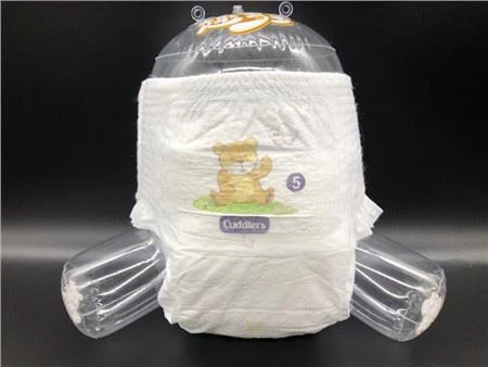 Guziki Pieluchy z kolorowym nadrukiem