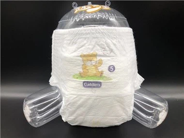 Guziki Pieluchy z kolorowym nadrukiem